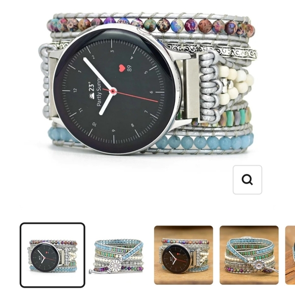 Samsung Galaxy Ocean Jasper Watch Strap - Picture 4 of 4